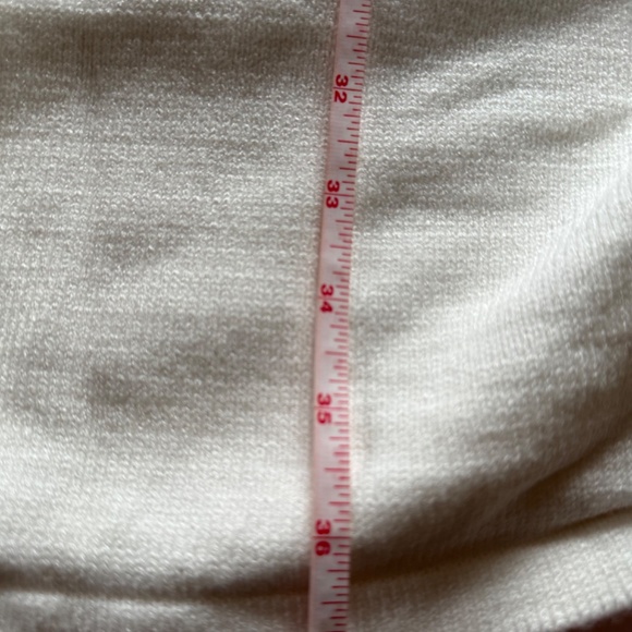 NWOT! Top Prize Sweater Mini Dress - White - Picture 12 of 12